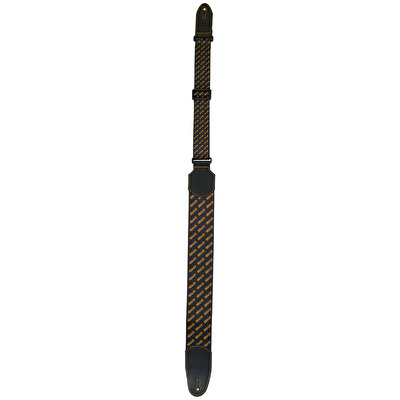 Markbass MBA195133Y MB Strap Branded 7,5cm Black Gitar Askısı